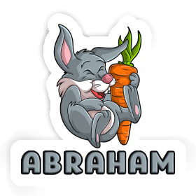 Osterhase Aufkleber Abraham Image