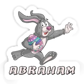 Abraham Aufkleber Rugby-Hase Image
