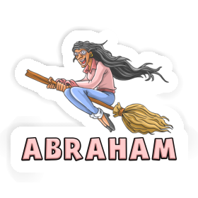 Autocollant Abraham Sorcière Image