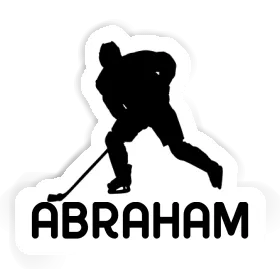 Joueur de hockey Autocollant Abraham Image