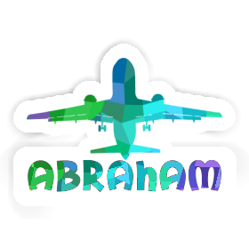 Jumbo-Jet Autocollant Abraham Image