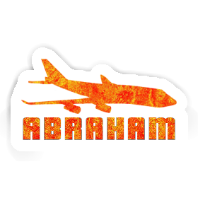 Autocollant Abraham Jumbo-Jet Image