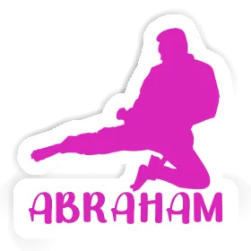 Autocollant Karatéka Abraham Image