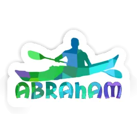 Sticker Abraham Kayaker Image