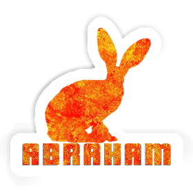 Abraham Aufkleber Hase Image