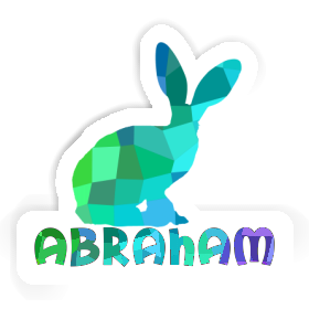 Sticker Abraham Kaninchen Image
