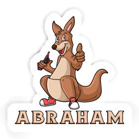 Sticker Kangaroo Abraham Image