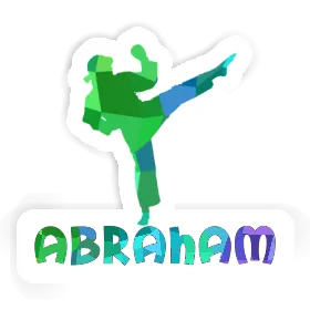 Autocollant Karatéka Abraham Image