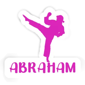 Autocollant Karatéka Abraham Image