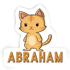 Autocollant Chat Abraham Image
