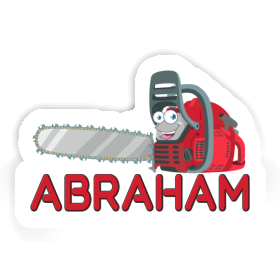 Autocollant Tronçonneuse Abraham Image