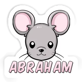 Souris Autocollant Abraham Image