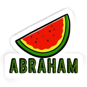 Sticker Abraham Wassermelone Image
