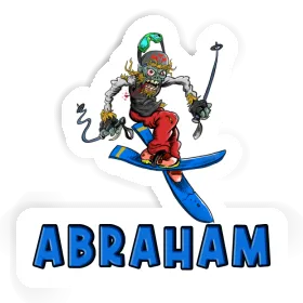 Abraham Autocollant Freerider Image