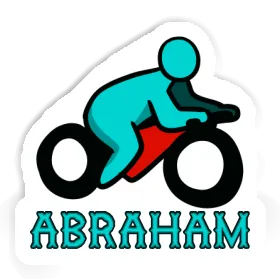 Abraham Autocollant Motocycliste Image