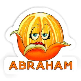 Abraham Aufkleber Orange Image