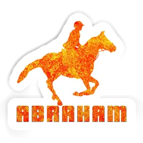 Autocollant Cavalière Abraham Image