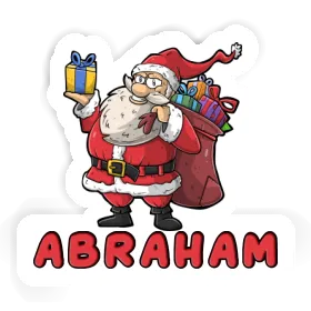 Abraham Autocollant Père Noël Image