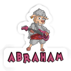 Abraham Autocollant Rockergirl Image