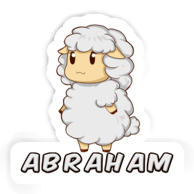 Abraham Sticker Sheep Image