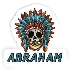 Aufkleber Baby Totenkopf Abraham Image