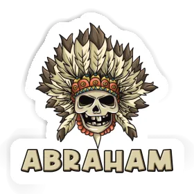 Abraham Aufkleber Totenkopf Image