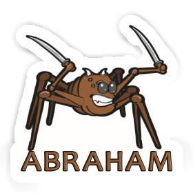 Abraham Autocollant Araignée de combat Image