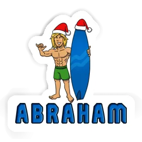Surfeur Autocollant Abraham Image