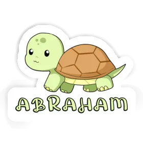 Autocollant Tortue Abraham Image