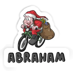 Autocollant Cycliste Abraham Image