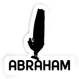 Windsurfer Aufkleber Abraham Image