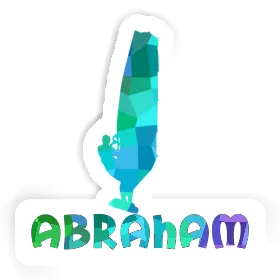 Windsurfer Sticker Abraham Image