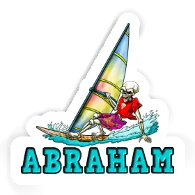 Sticker Abraham Surfer Image