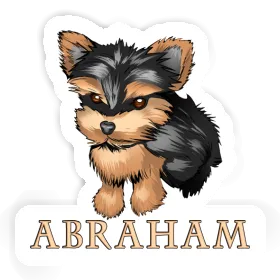 Abraham Autocollant Terrier Image