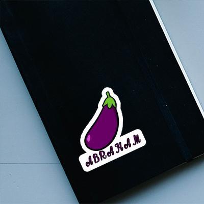 Abraham Aufkleber Aubergine Laptop Abraham Aufkleber Aubergine Laptop Image