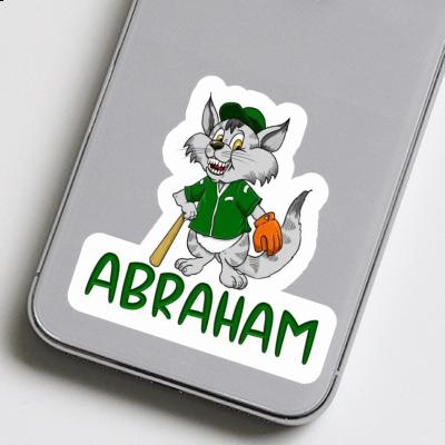 Sticker Baseball Cat Abraham Notebook Sticker Baseball Cat Abraham Gift package Image
