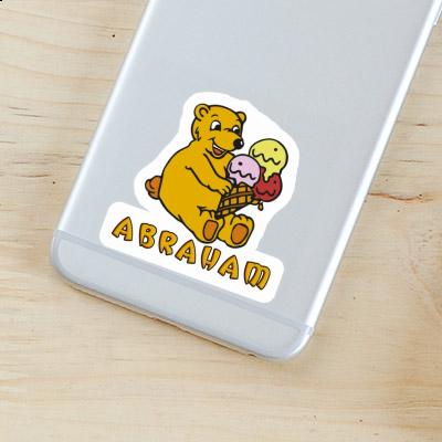 Abraham Autocollant Ours de glace Notebook Abraham Autocollant Ours de glace Notebook Image