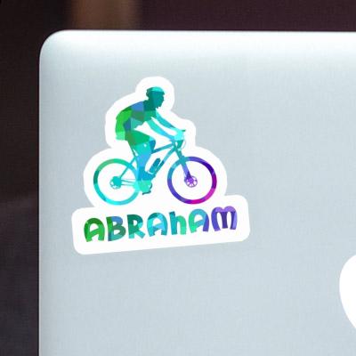 Autocollant Vététiste Abraham Laptop Image