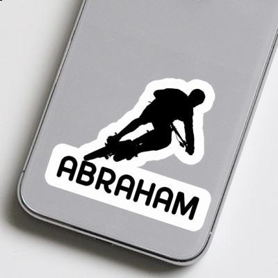 Sticker Abraham Biker Laptop Image