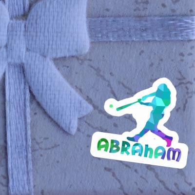 Sticker Baseballspieler Abraham Image