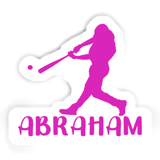 Aufkleber Baseballspieler Abraham Image