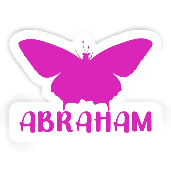 Abraham Sticker Butterfly Notebook Image