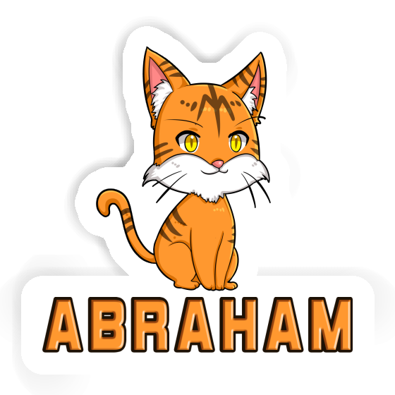 Autocollant Chat Abraham Laptop Autocollant Chat Abraham Laptop Image