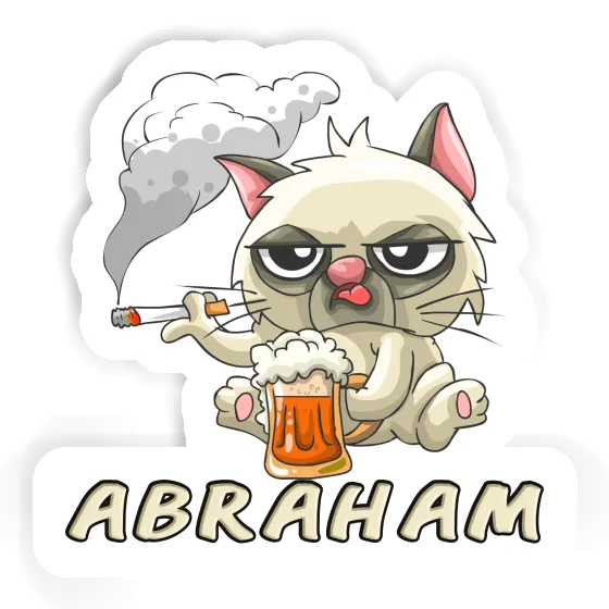 Abraham Autocollant Bad Cat Notebook Abraham Autocollant Bad Cat Notebook Image