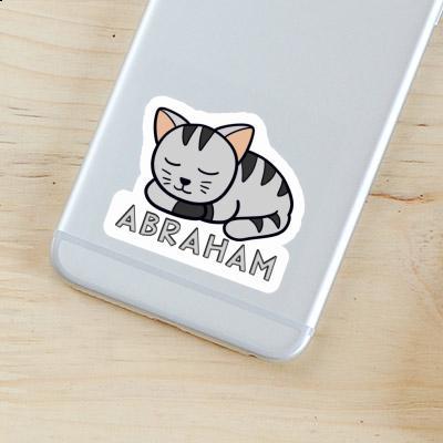 Abraham Autocollant Chat Notebook Abraham Autocollant Chat Notebook Image