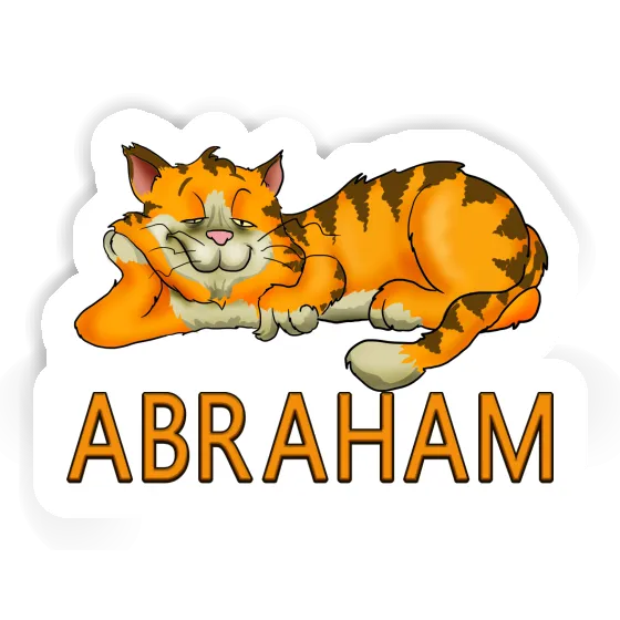 Abraham Autocollant Chat Notebook Abraham Autocollant Chat Gift package Image