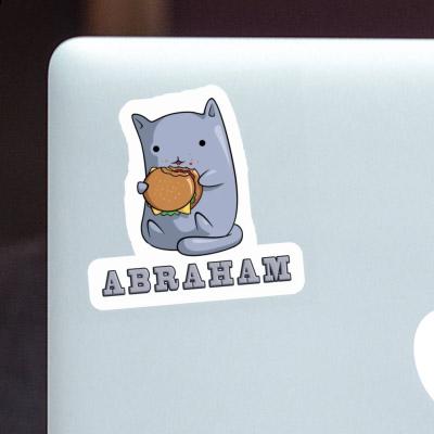 Hamburger-Katze Sticker Abraham Laptop Hamburger-Katze Sticker Abraham Laptop Image