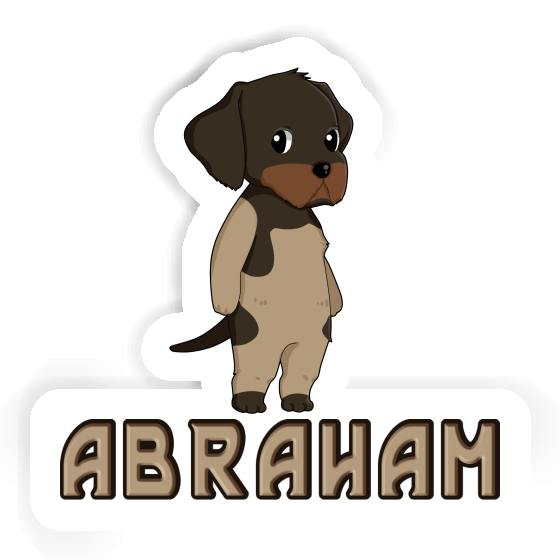 Autocollant Braque allemand à poil dur Abraham Notebook Autocollant Braque allemand à poil dur Abraham Gift package Image