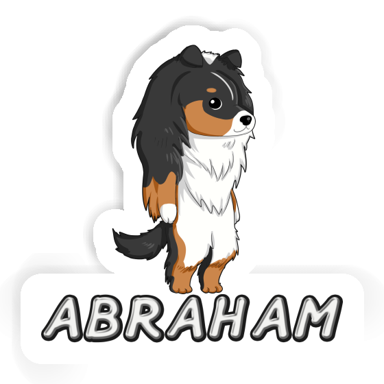 Berger des Shetland Autocollant Abraham Laptop Berger des Shetland Autocollant Abraham Laptop Image