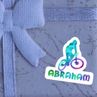 Abraham Autocollant Downhiller Image